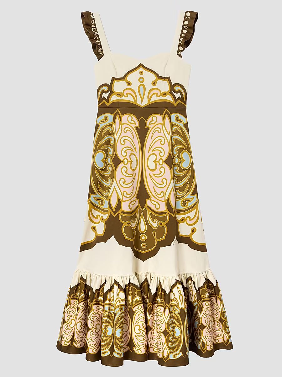 Women's Gingerbread Dress - Cocoon Placee Brown - Size 2