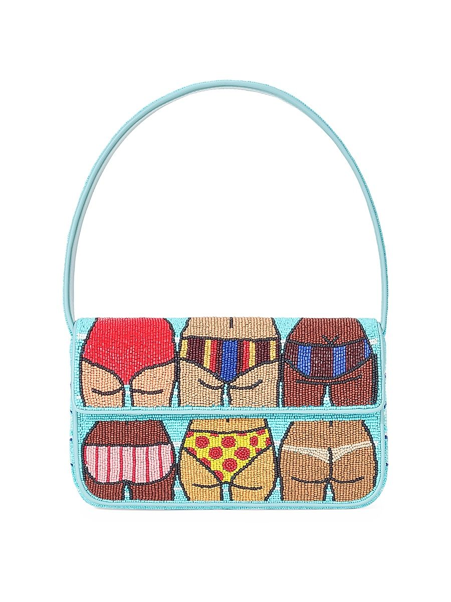 Women's Tommy Beachwear Beaded Shoulder Bag - Beach Bums