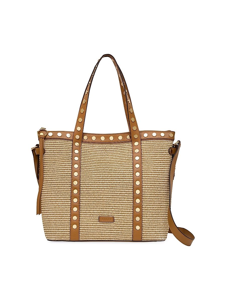 Women's Jagger Tote Bag - Raffia Latte