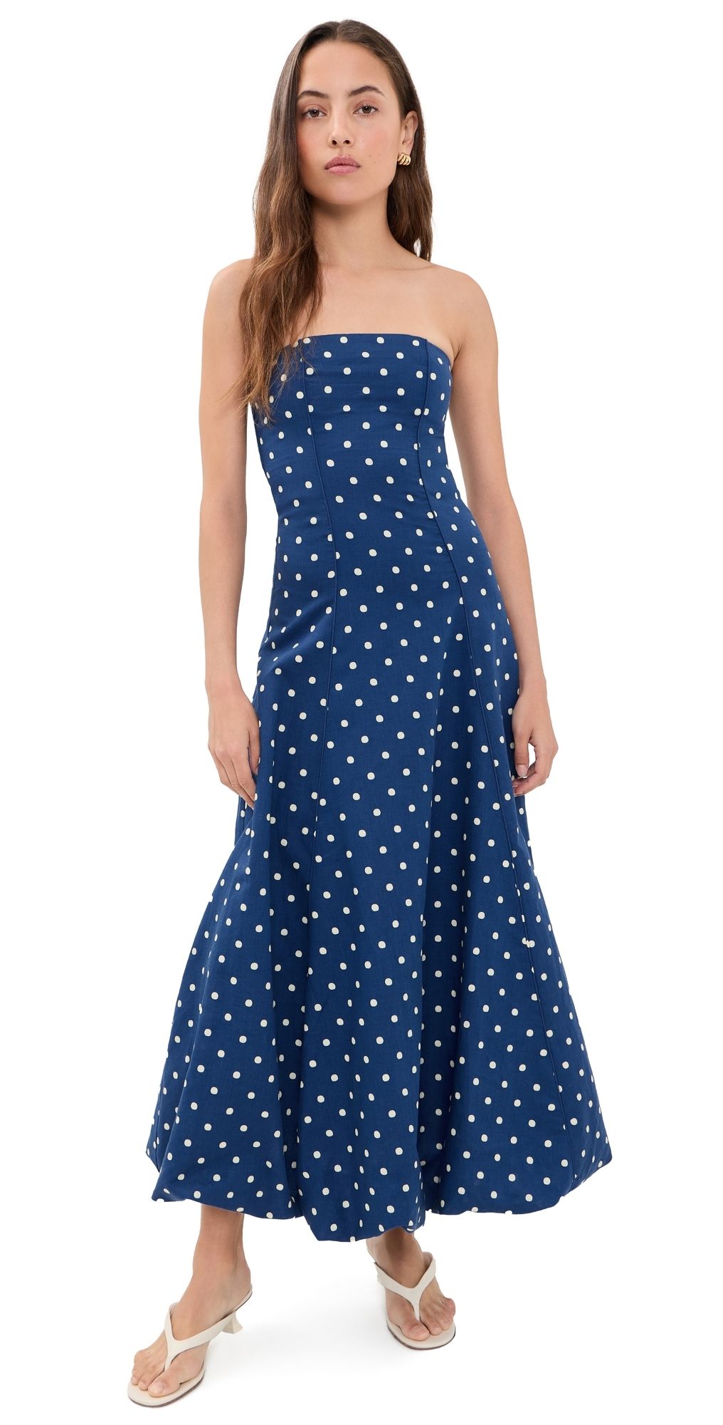 Kivari Lily Maxi Dress Navy Yellow 12
