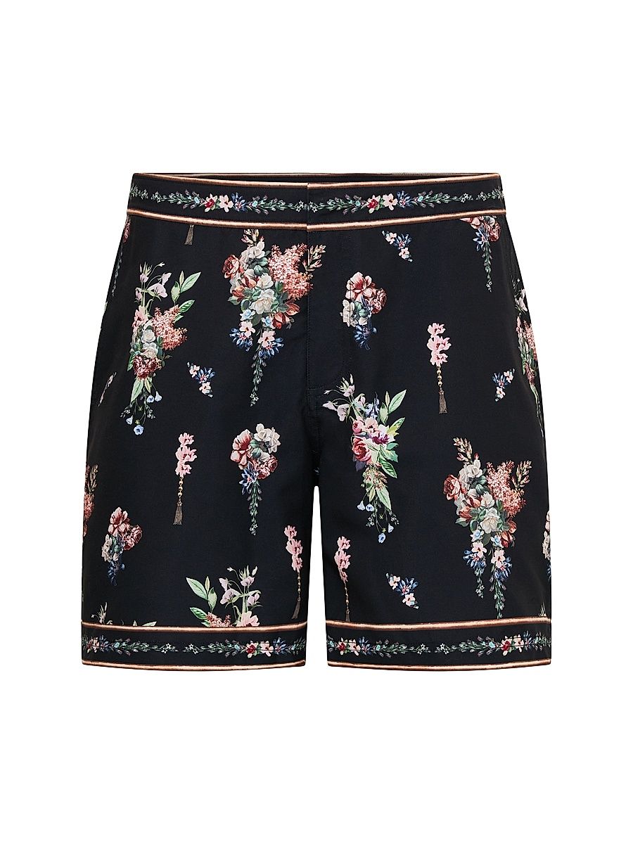 Men's Noble Endeavours Floral Swim Shorts - Noble Endeavours - Size Large