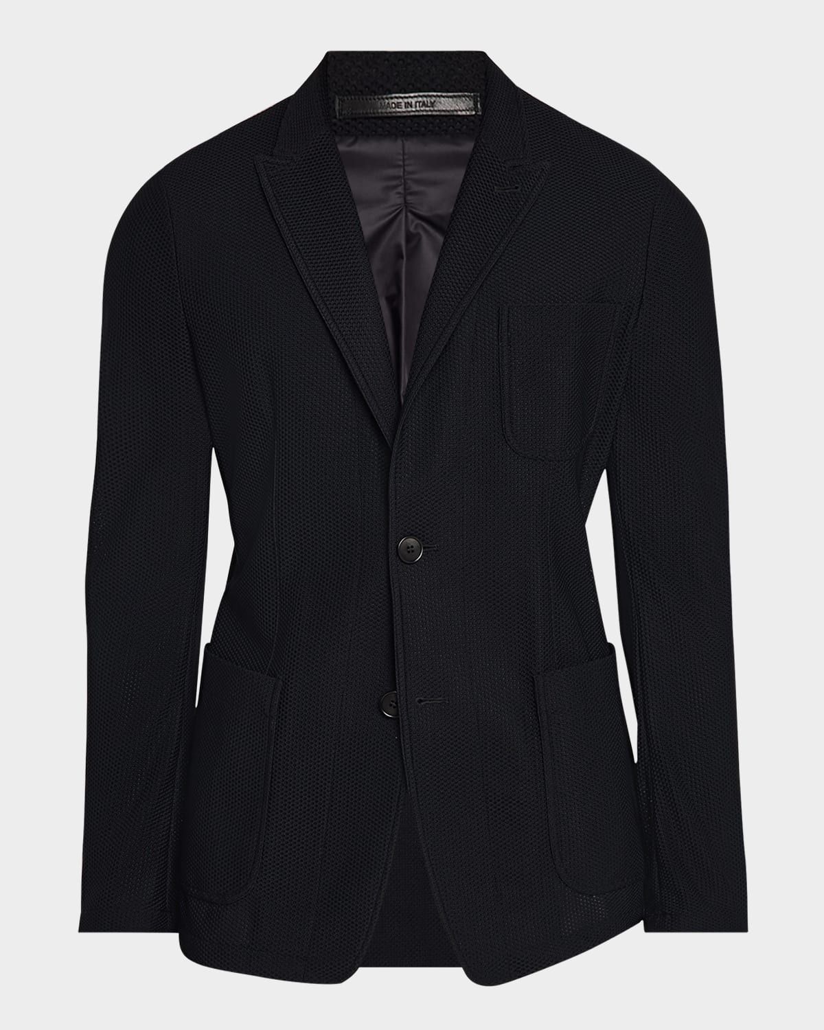Men & apos;s Rice Stitch Sport Coat