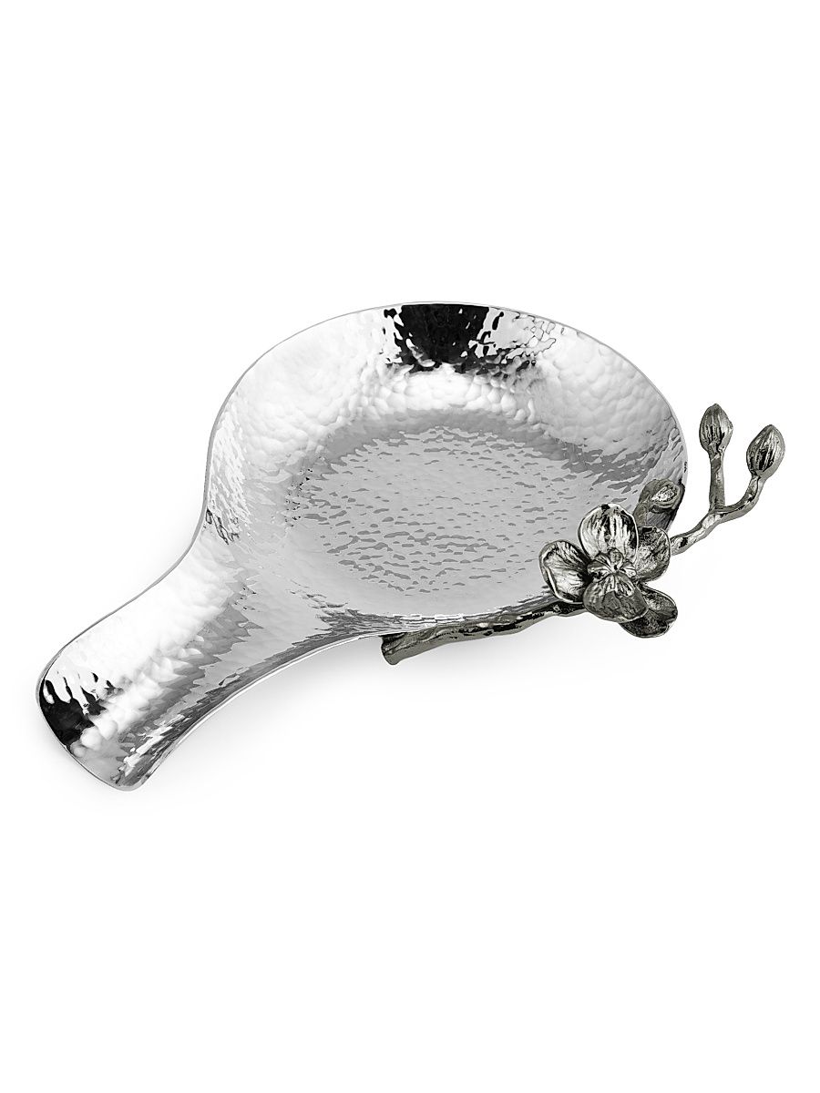 Black Orchid Spoon Rest