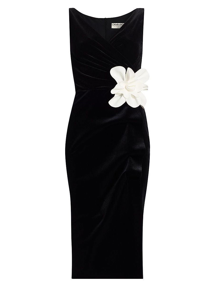 Women's Madalina Cocktail Dress - Nero White - Size 8