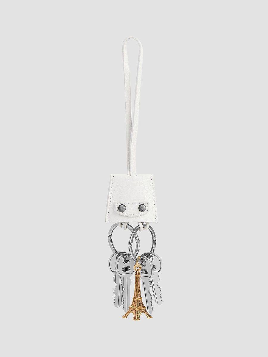 Balenciaga Women's Le City Charm Eiffel - White