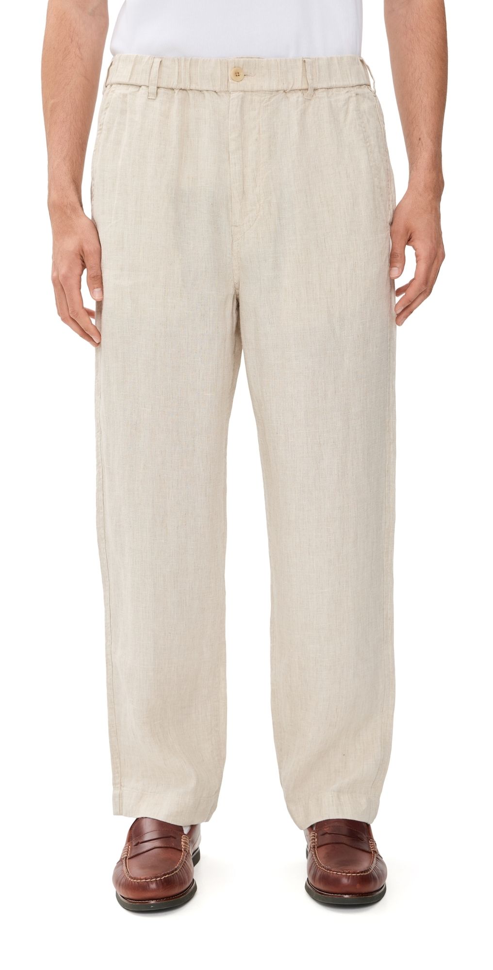 Madewell Linen Back Pants Bleached XXL