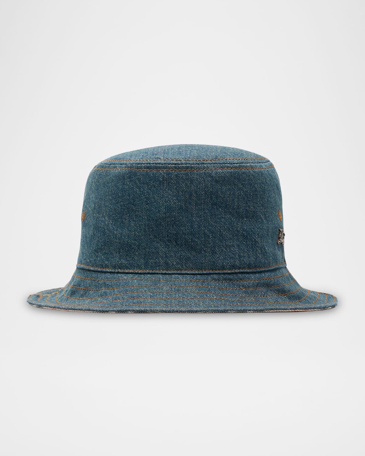 Denim Bucket Hat