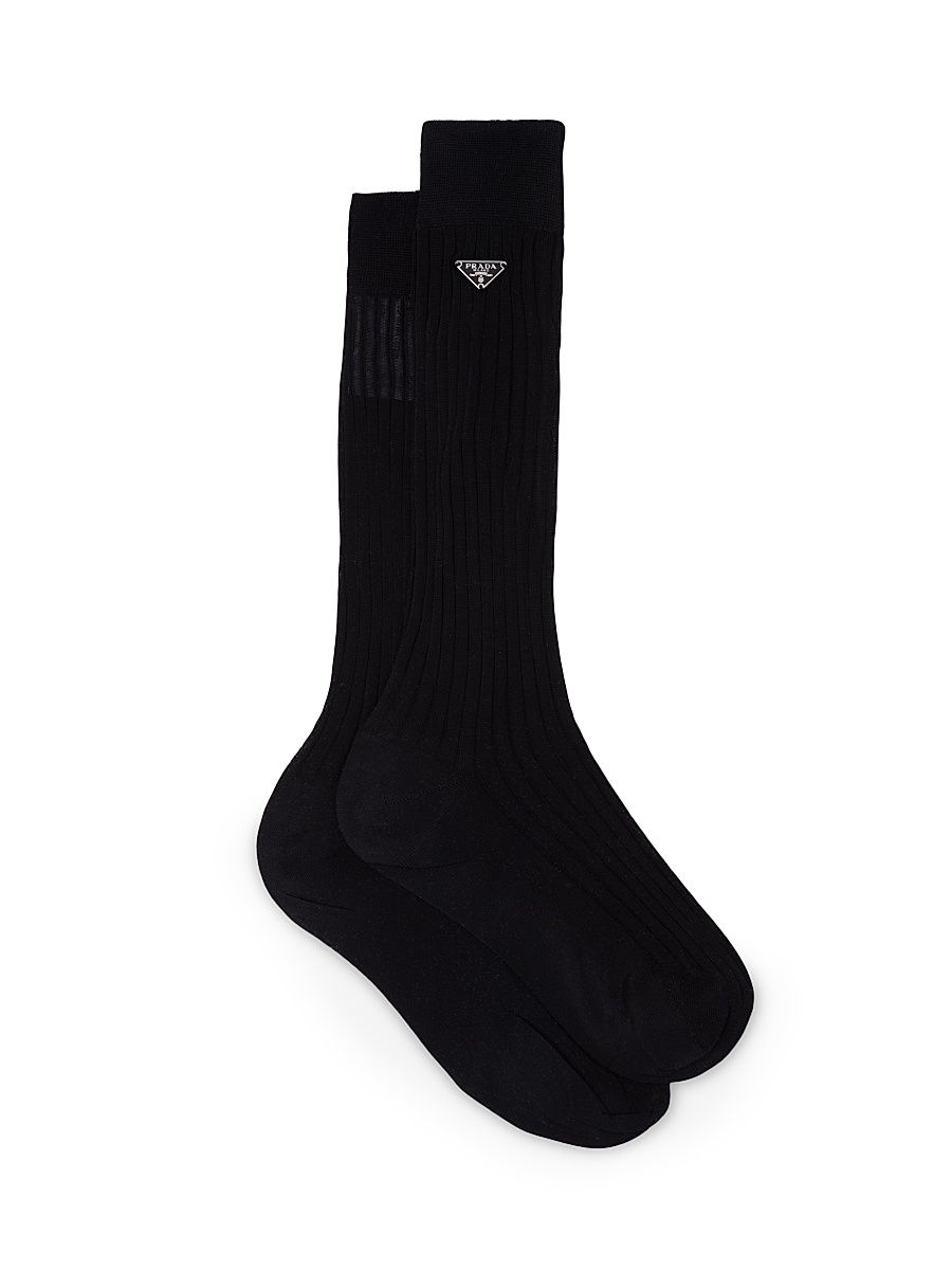 Women's Cotton Socks - Black - Size 5