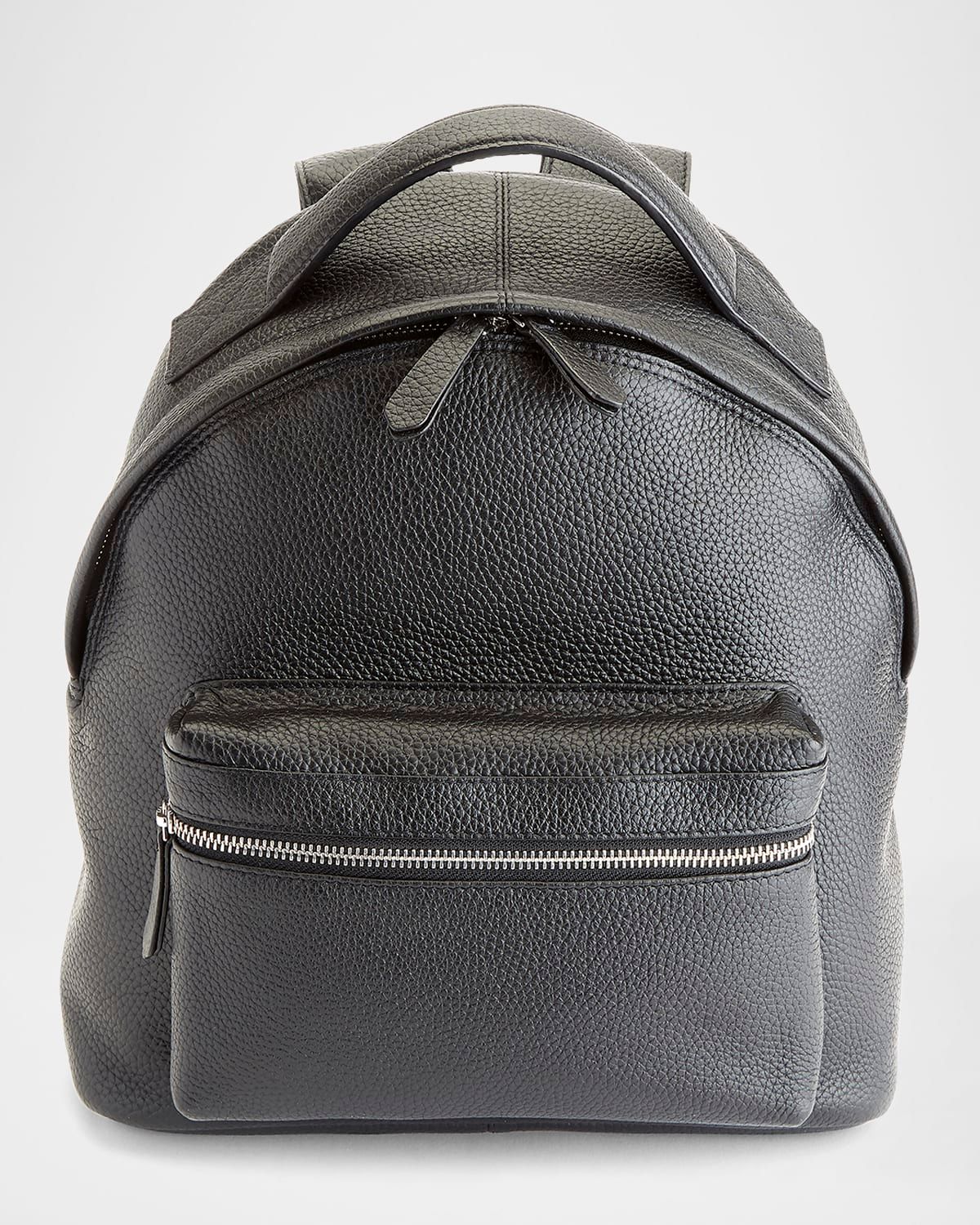 Personalized Leather Travel Backpack