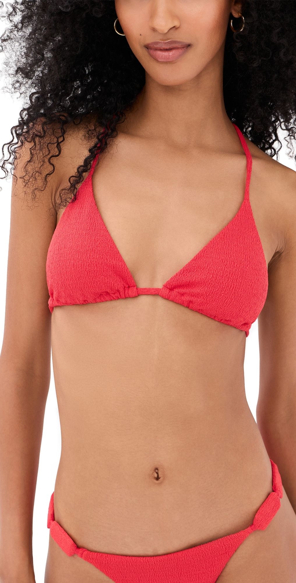 ViX Paula Hermanny Alix T-Back Tri Top Spicy Red L