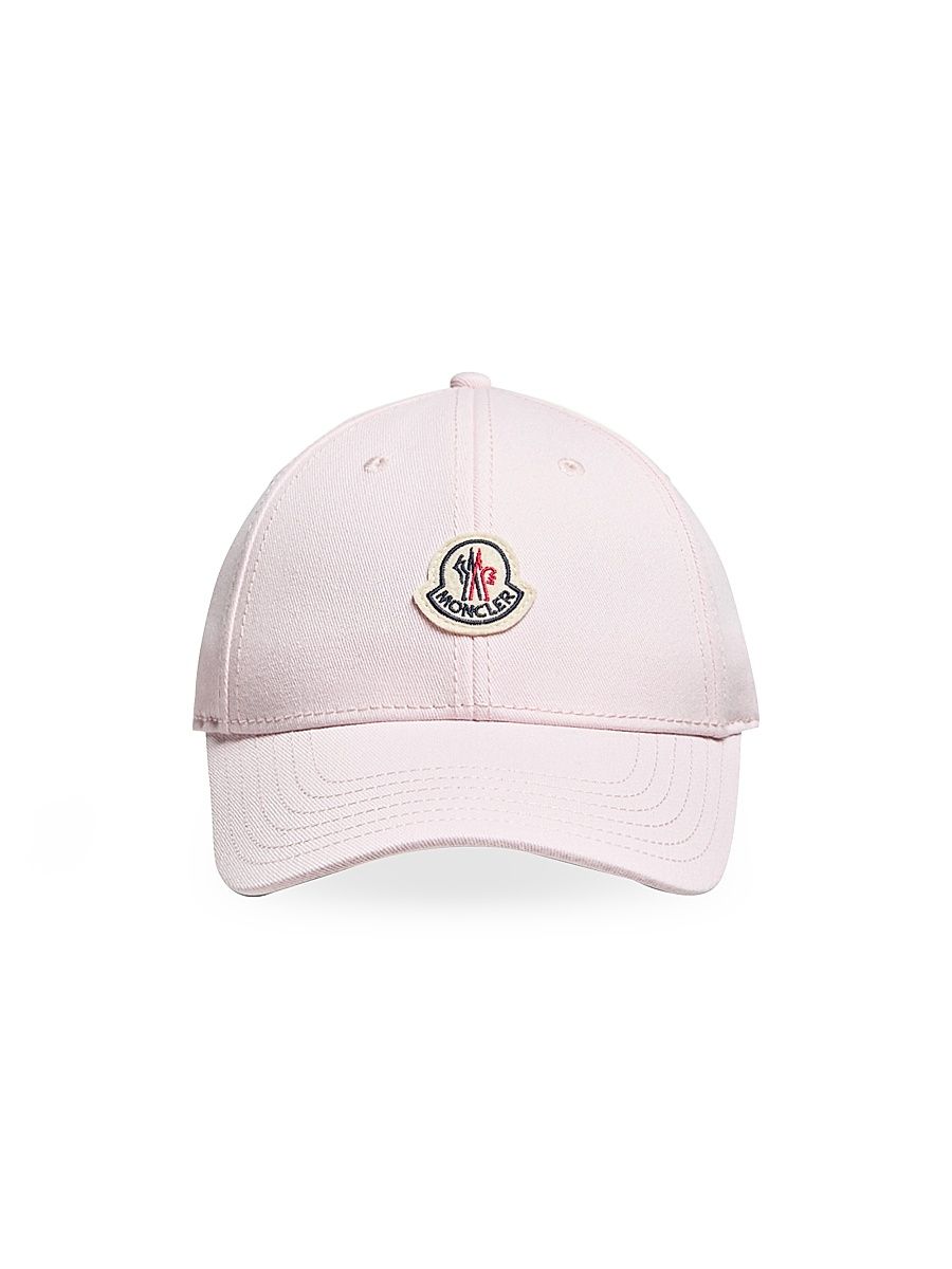 Women's Baseball Hat in Gabardine - Light Pink