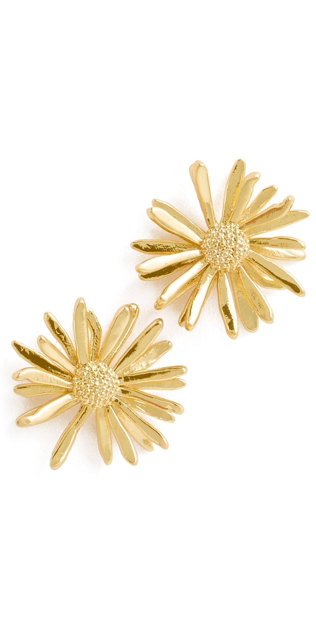 LELET NY Daisy Stud Earrings Gold One Size