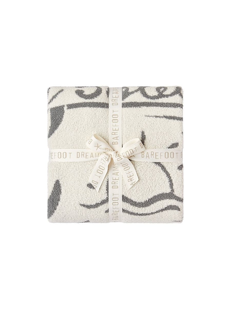 CozyChic Le Soleil Throw Blanket - Cream Multi