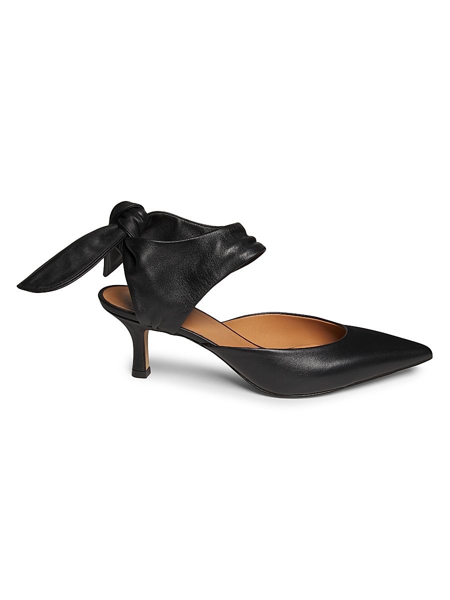 Women's 55MM Jodie Leather Pumps - Black - Size 10