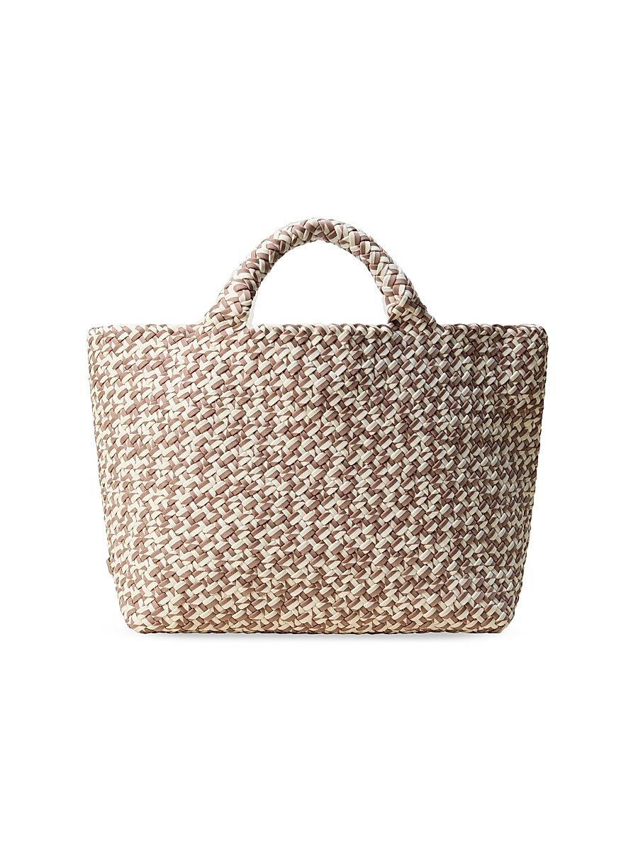 Women's St. Barths Medium Prism Tote Bag - Flax