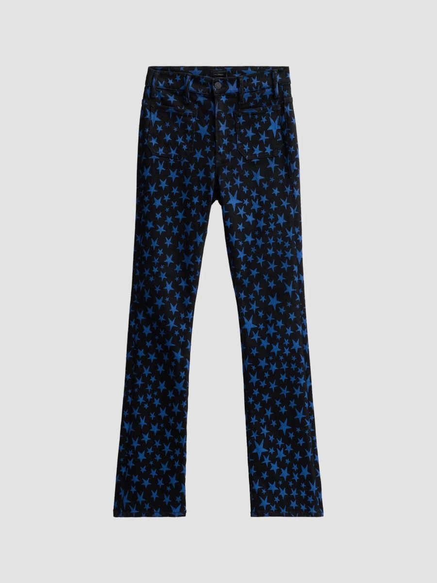 Mother Women's The Patch Pocket Insider Sneak Jeans - Rockstar - Size 32