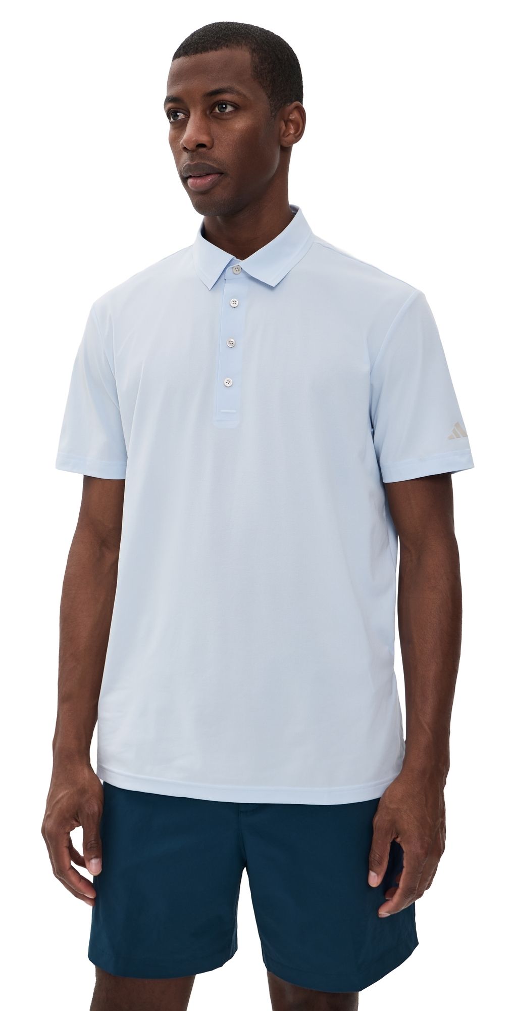 Adidas Golf Ultimate365 Tour Twistknit Polo Shirt Crystal Sky XL