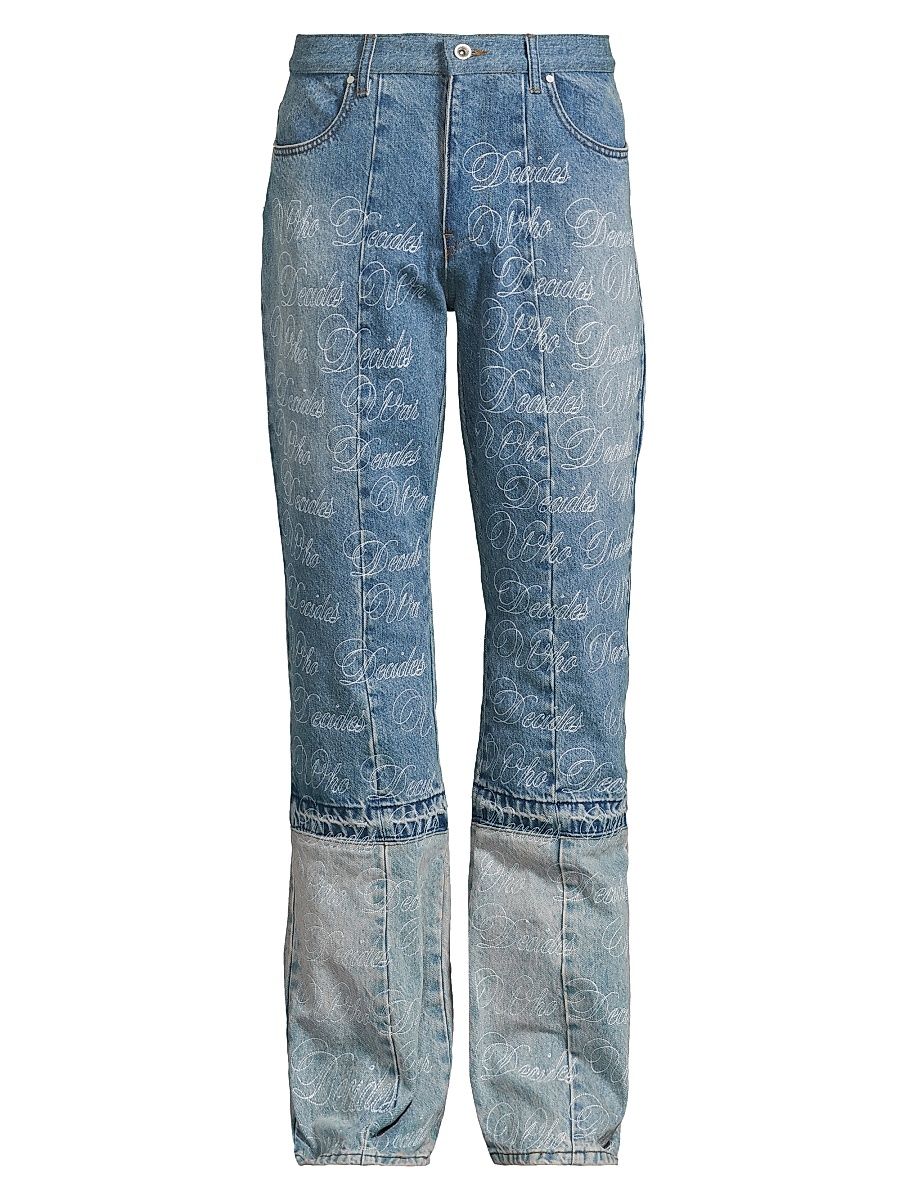 Men's Maratre Tapered Jeans - Denim - Size 40