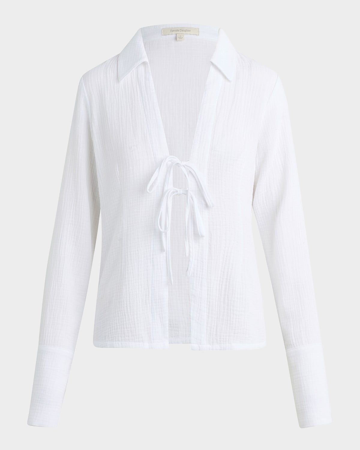 The Tied and True Gauze Top