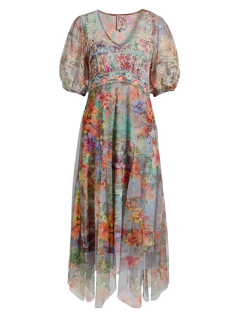 Women's Sally Mesh Slip Dress - Asteria - Size XXL