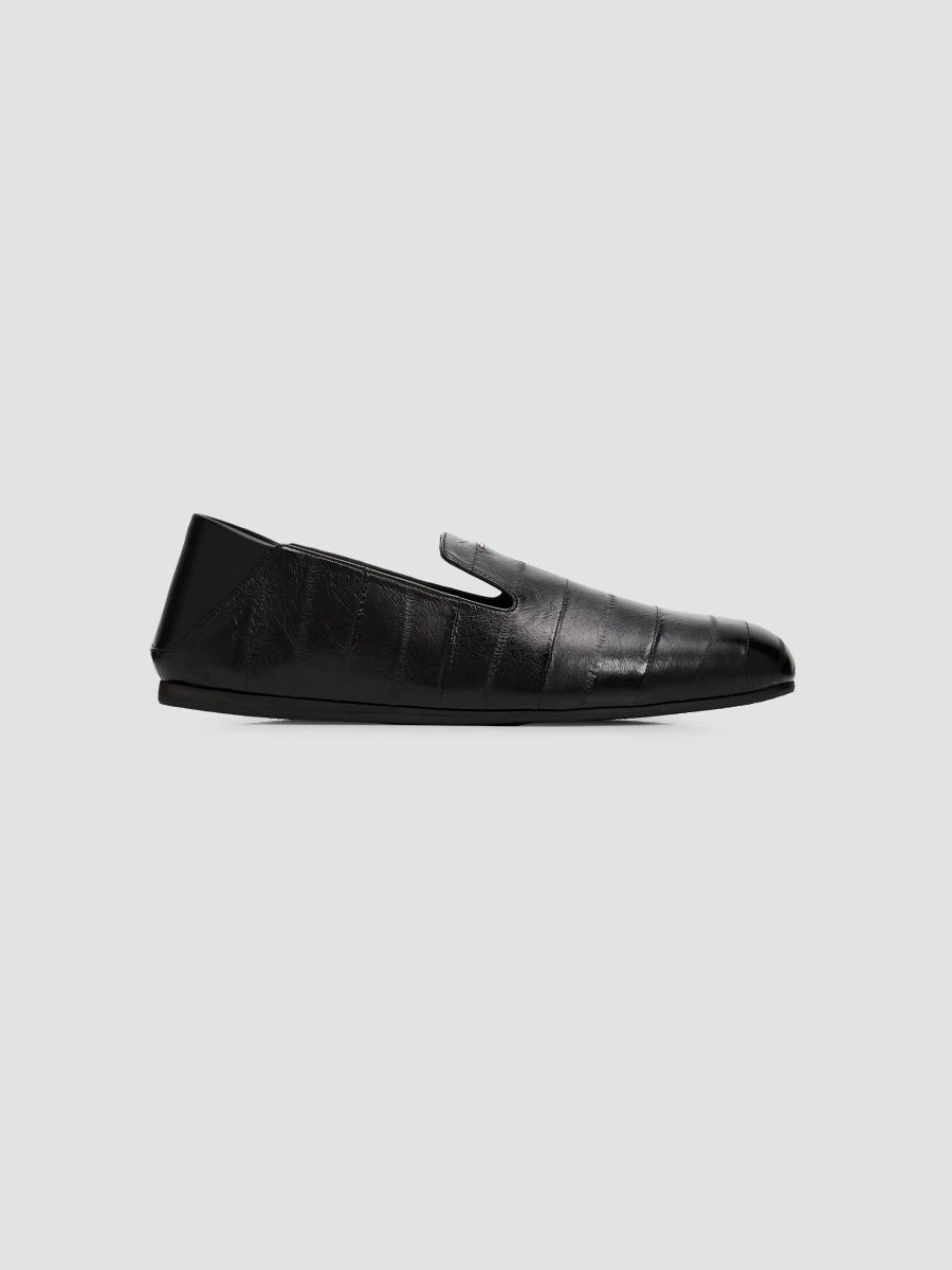 Giuseppe Zanotti Men's Obsession Leather Driving Shoes - Nero Palladio - Size 13