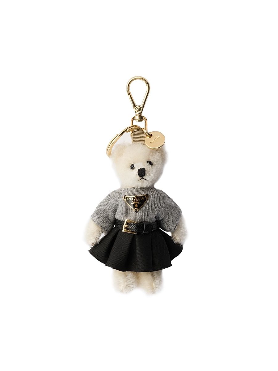 Women's Bear Trick Keychain - White