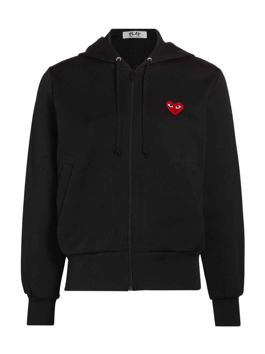 Women's Heartplay Zip Hoodie - Black - Size XS