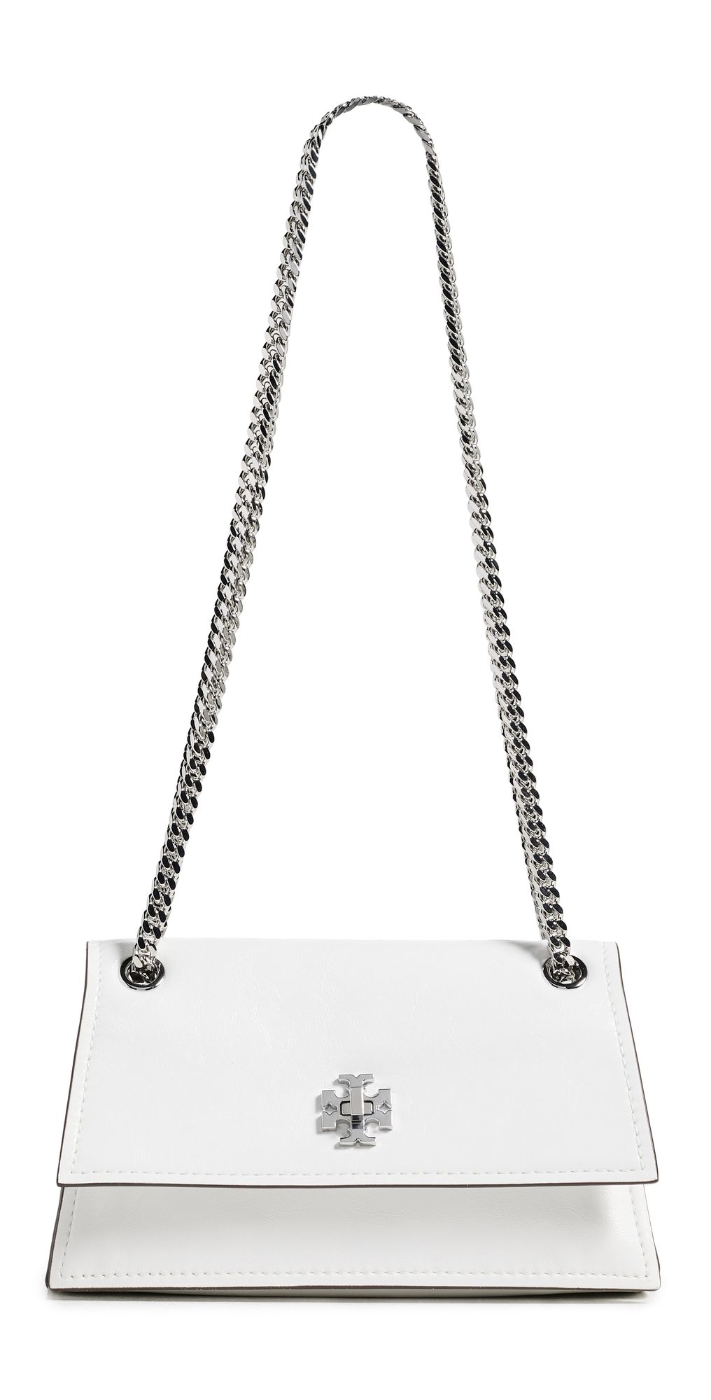 Tory Burch Kira Turnlock Mini Bag Bianco One Size