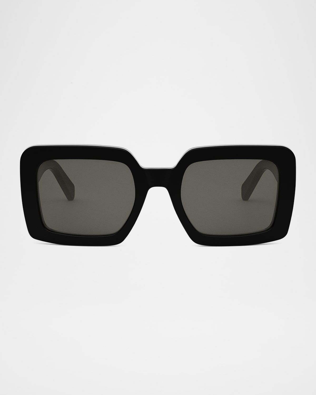 Triomphe Acetate Square Sunglasses