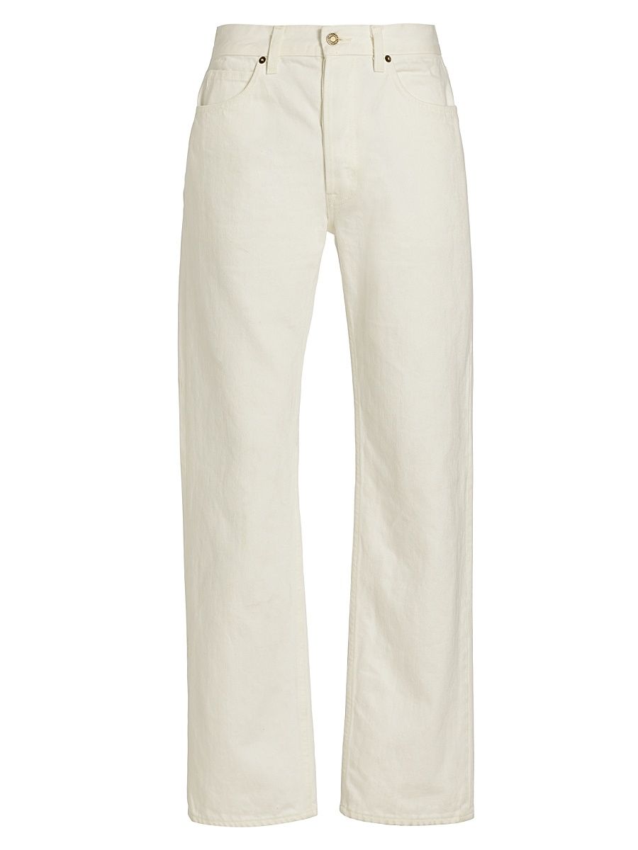 Men's Billie Straight-Fit Jeans - Cream - Size 34