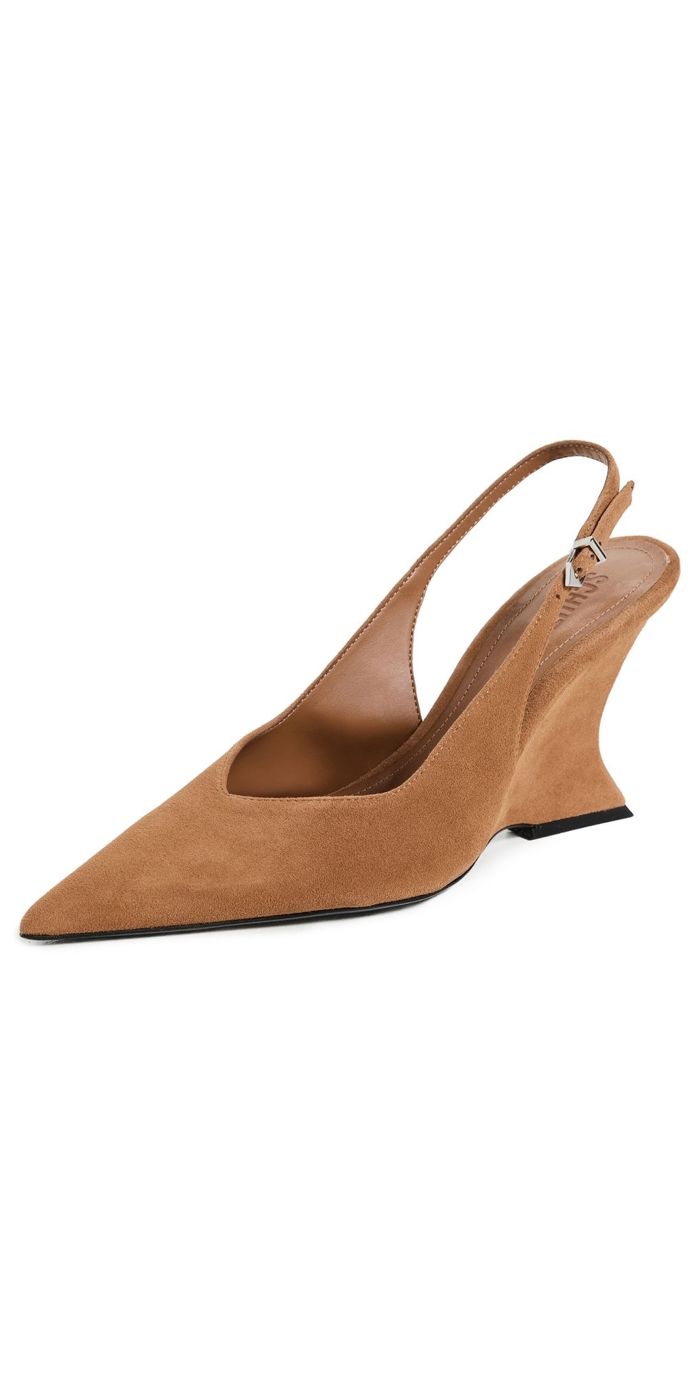 Schutz Siena Buckle Mules Wood 7