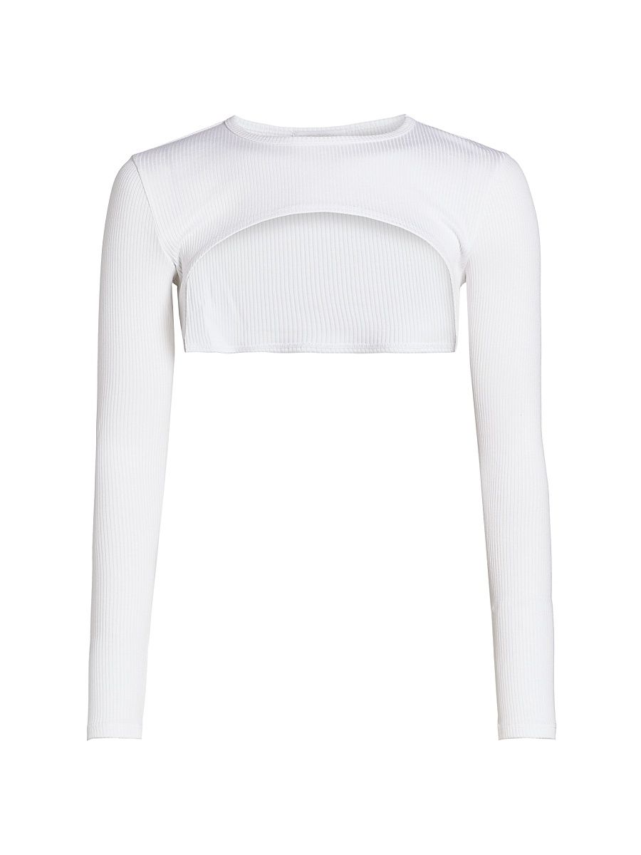 Women's Formation Shrug - White - Size Medium