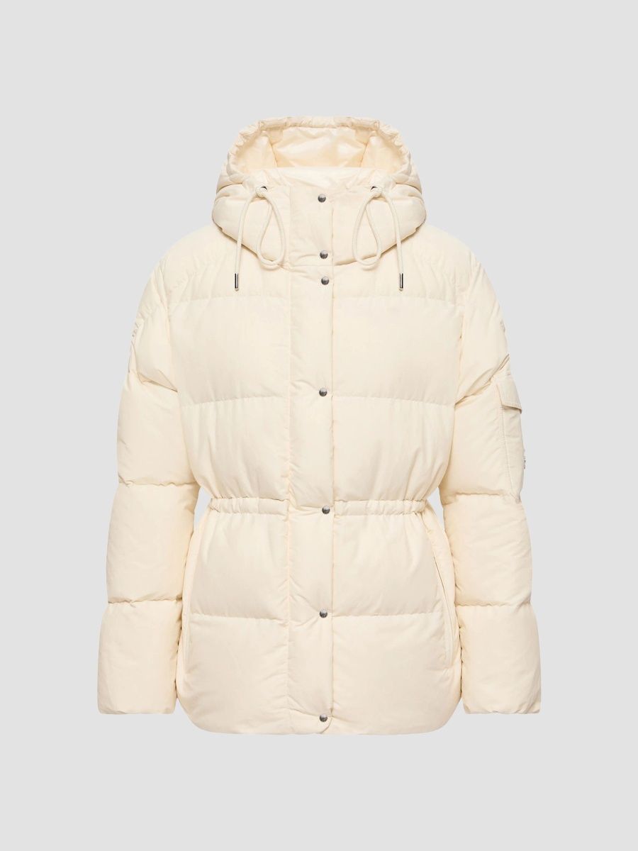 Moncler Women's Himalaya Puffer Coat - White Ivory - Size XS