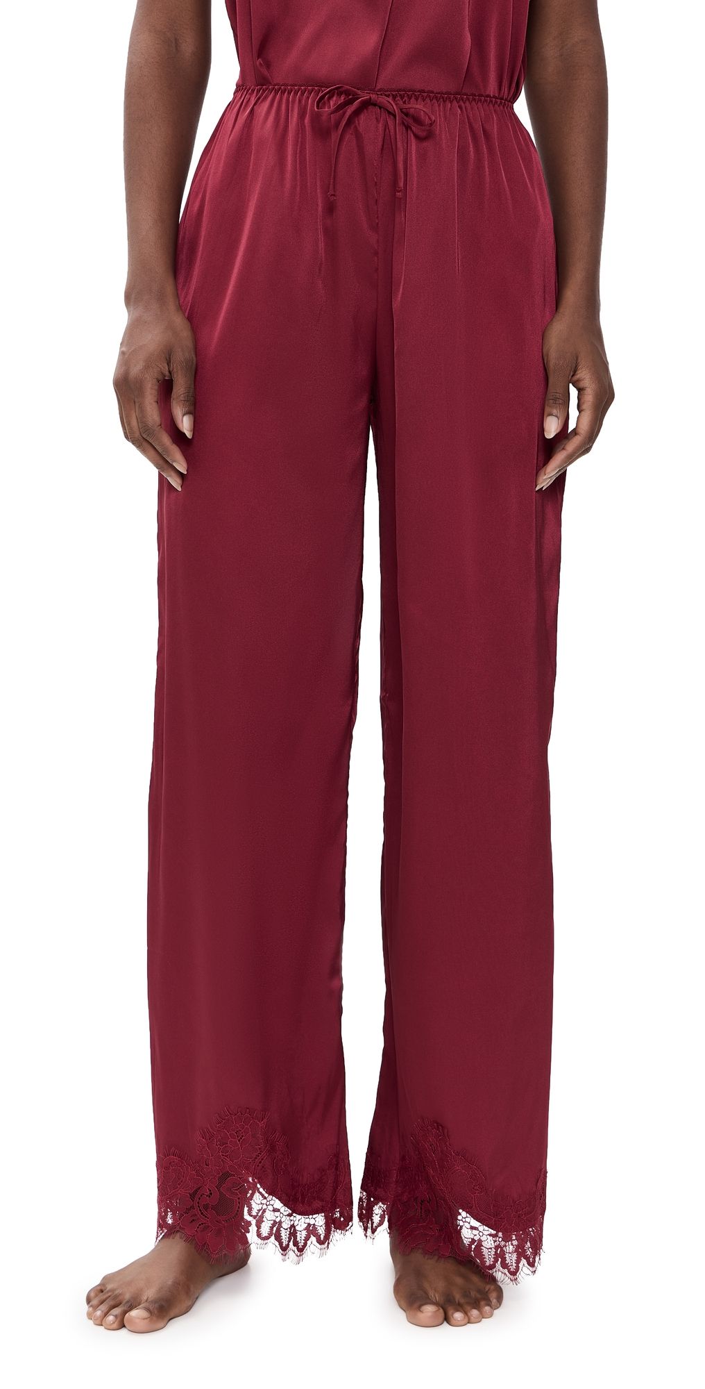 Kat the Label Olivia Pants Rhubarb L