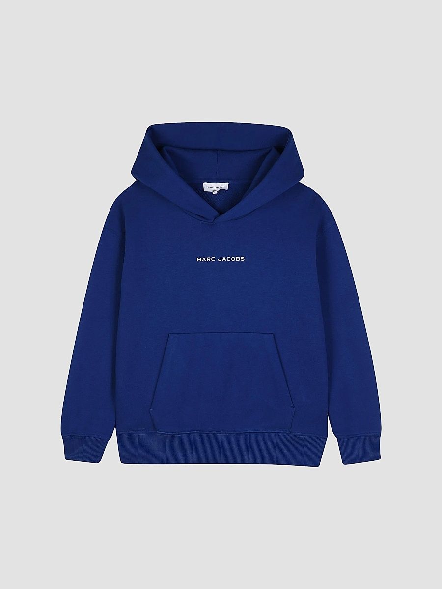 Marc Jacobs Boy's Little Boy's & Boy's Logo Cotton Hoodie - Navy - Size 3