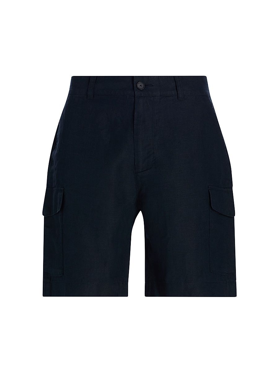 Men's Hemp Cargo Shorts - Coastal - Size 36