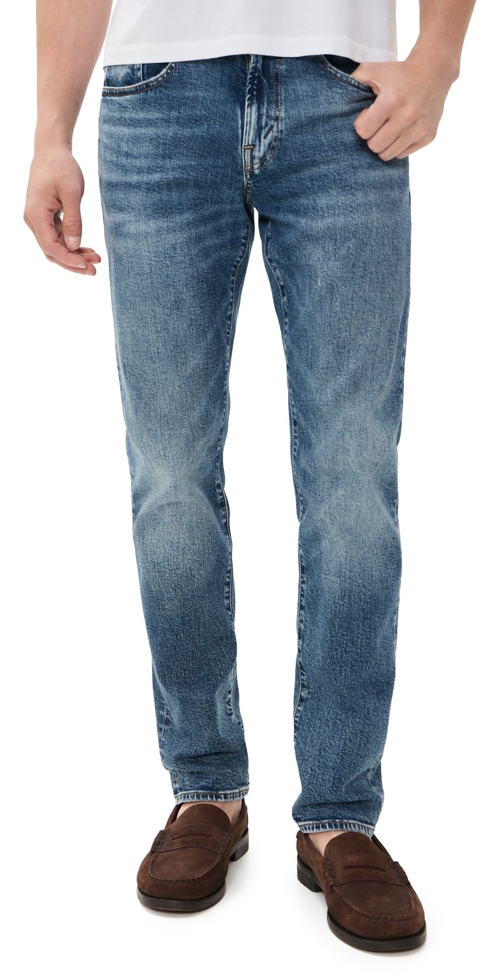 Madewell Athletic Slim Gallagher Jeans Gallagher Wash 33