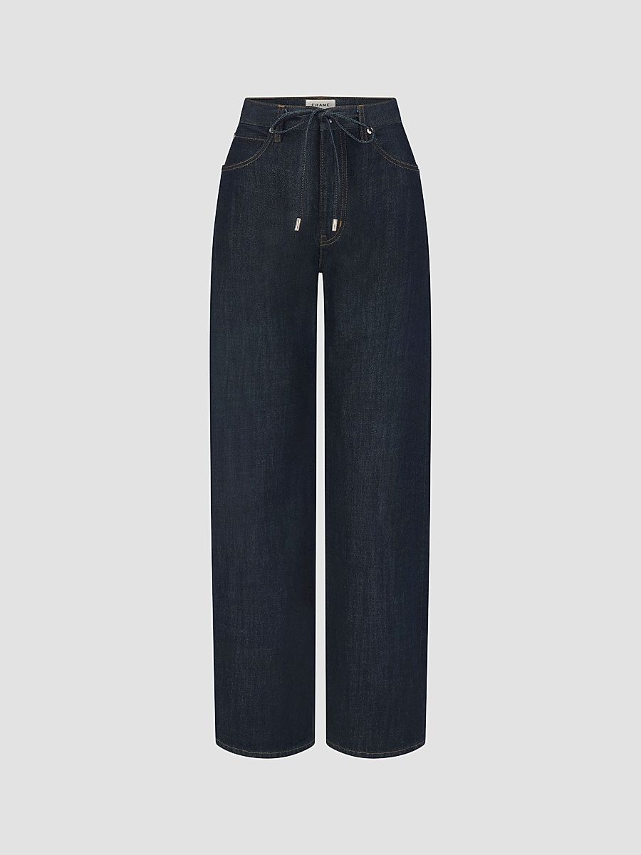 Women's The Off Duty Drawstring Bow Jeans - Rinse - Size 31