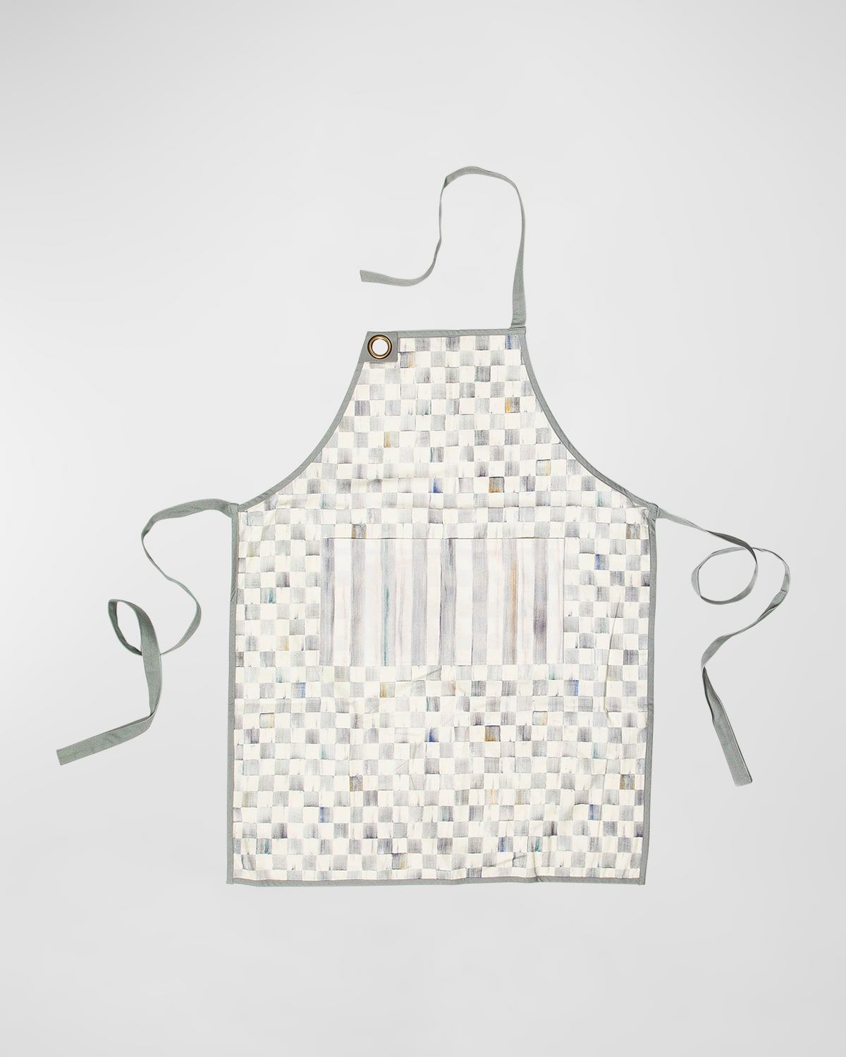 Sterling Check Bistro Apron