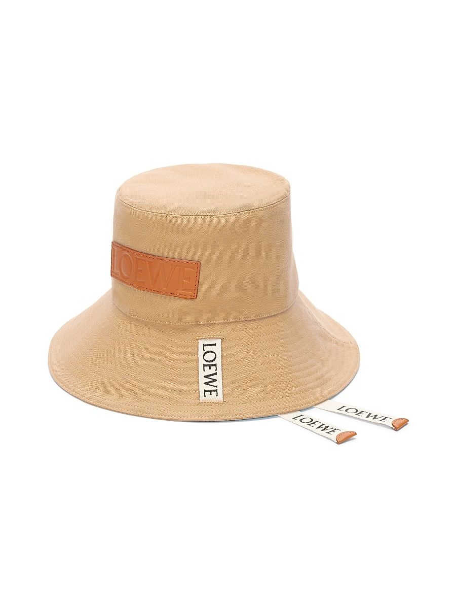 Women's LOEWE x Paula's Ibiza Canvas Fisherman Hat - Sand - Size Large