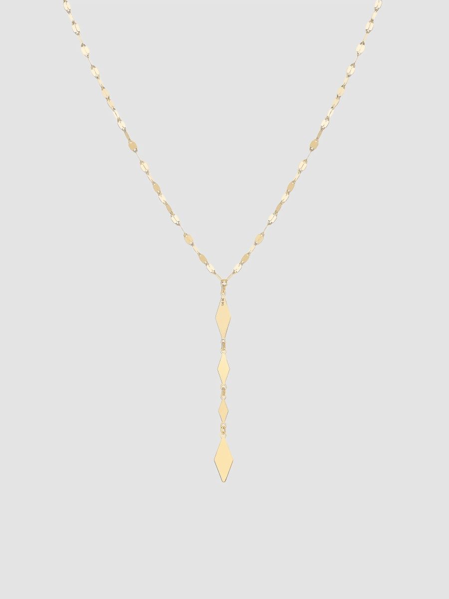 Lana Women's 14K Yellow Gold Lariat Chain Necklace - Yellow Gold