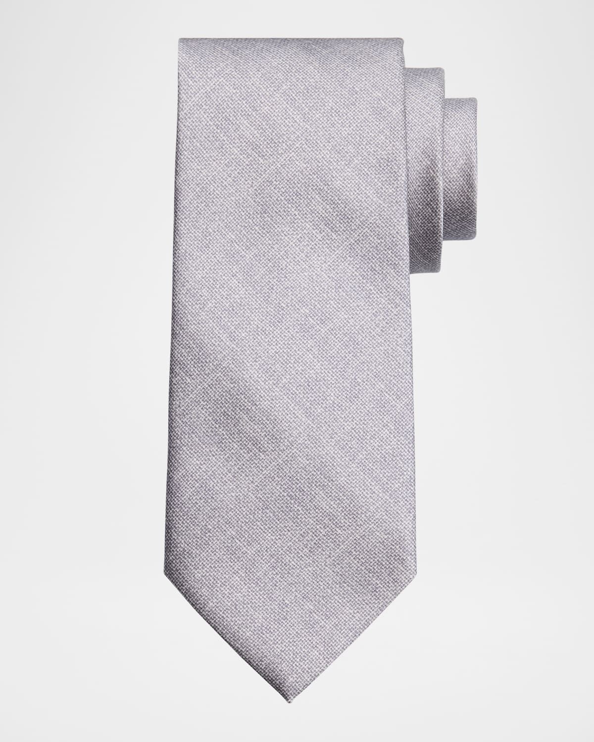 Men & apos;s Solid Silk Tie
