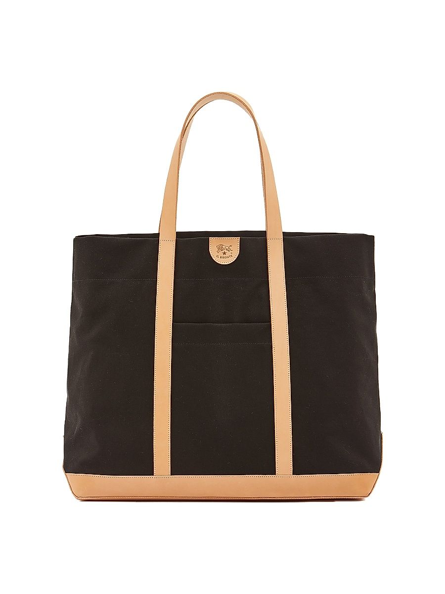 Women's Caramella Classic Large Tote - Nero Natural