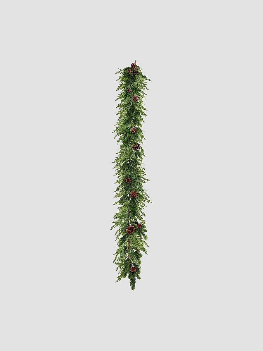 Artificial Mixed Pine Garland