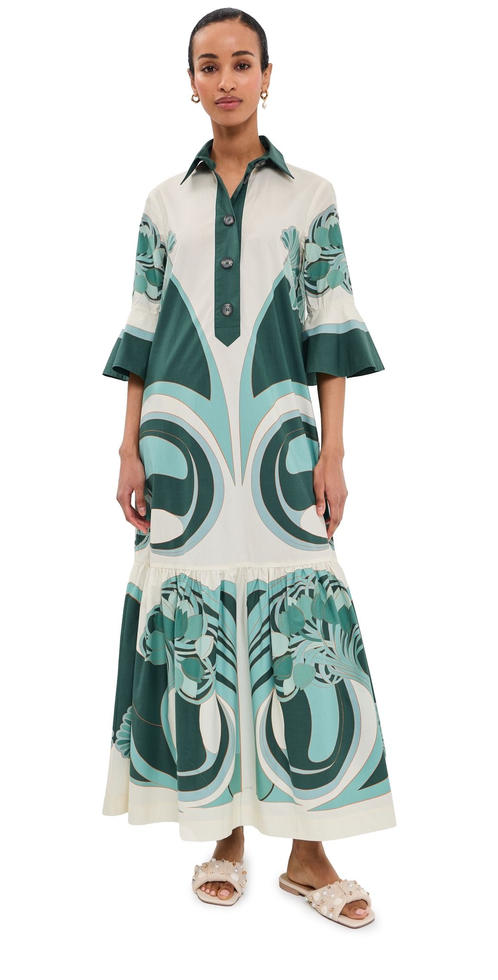 La DoubleJ Artemis Dress Blooming Tulip Placee S