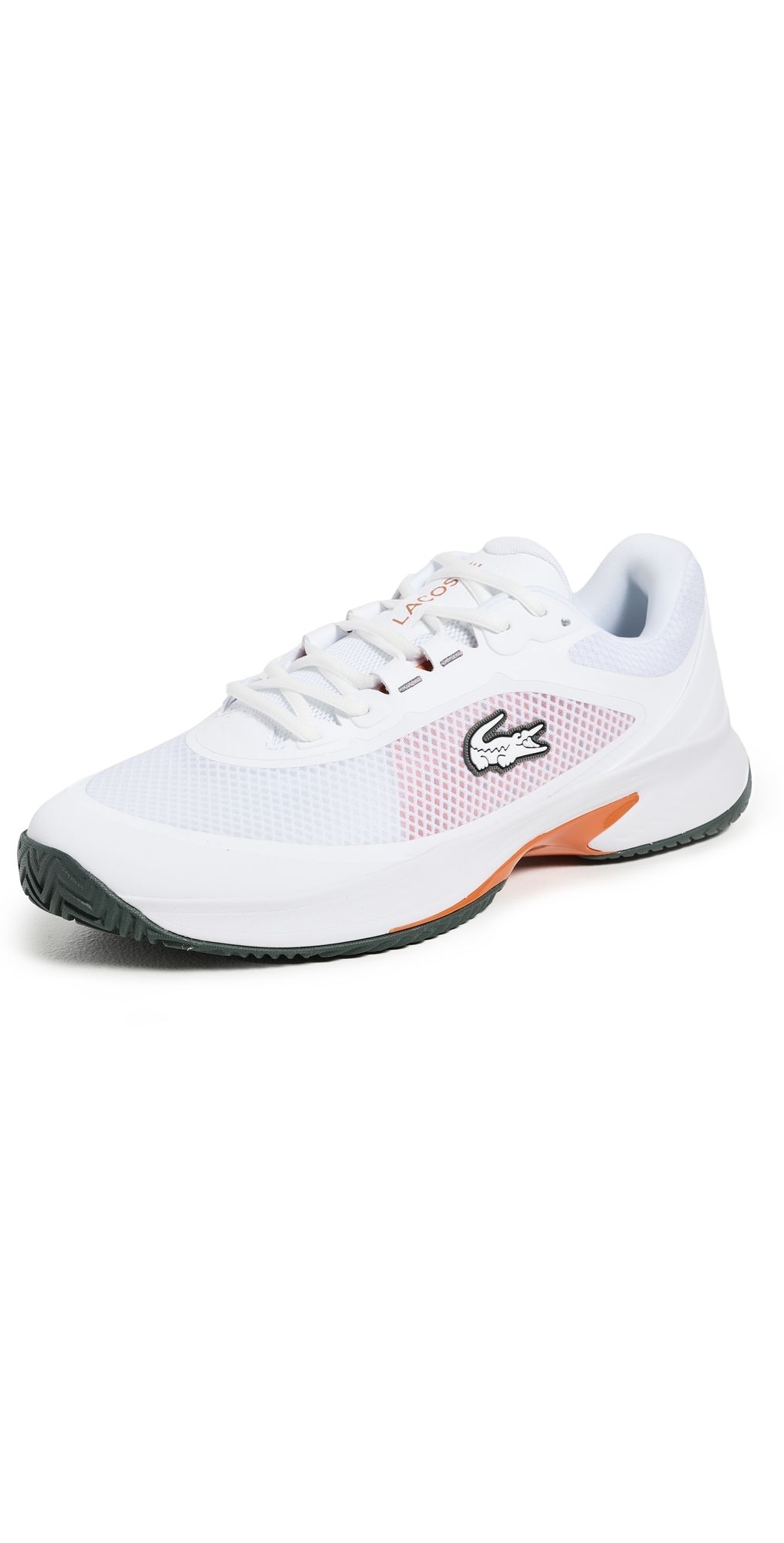 Lacoste Tech Point Tennis Sneakers White/Org 10