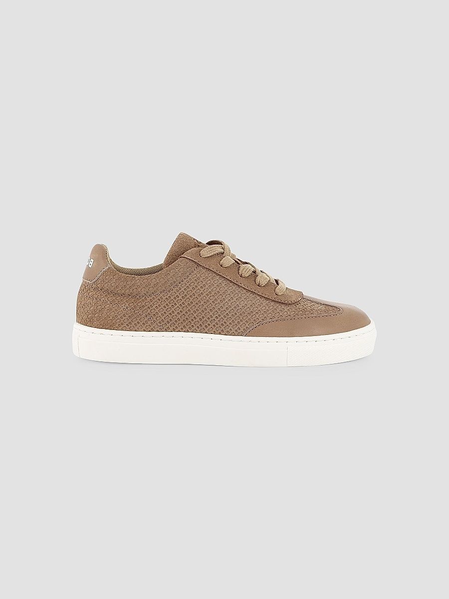 Boy's Little Boy's & Boy's Suede Low-Top Sneakers - Cookie - Size 10 (Toddler)