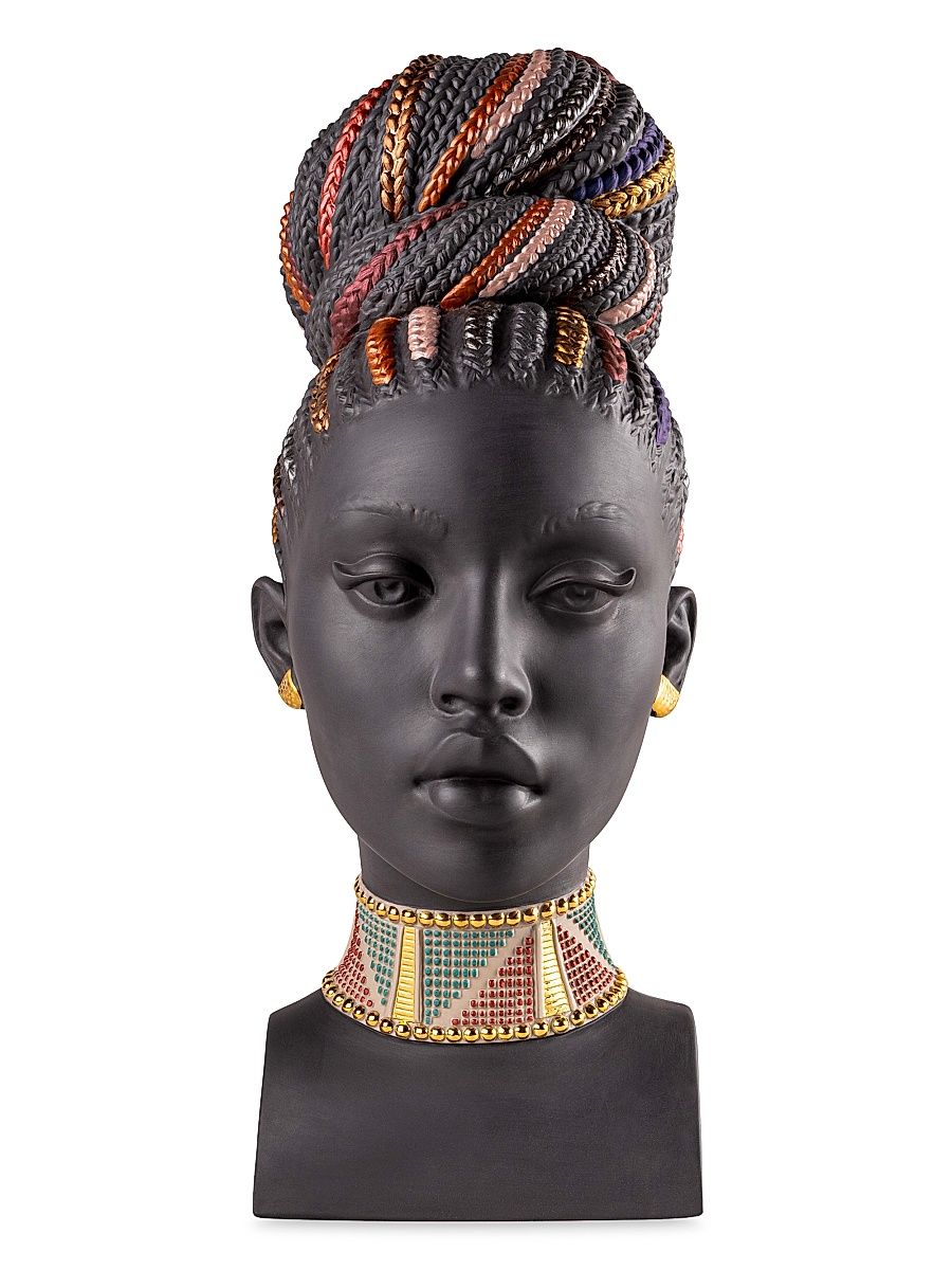 African Colors Bust