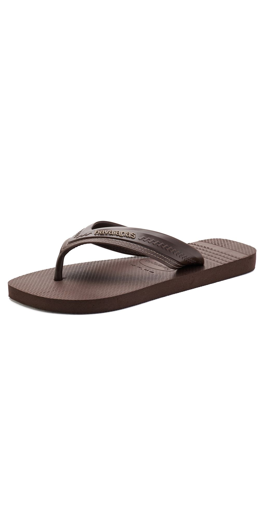 Havaianas Hybrid Be Sandals Dark Brown/Dark Brown 9/10
