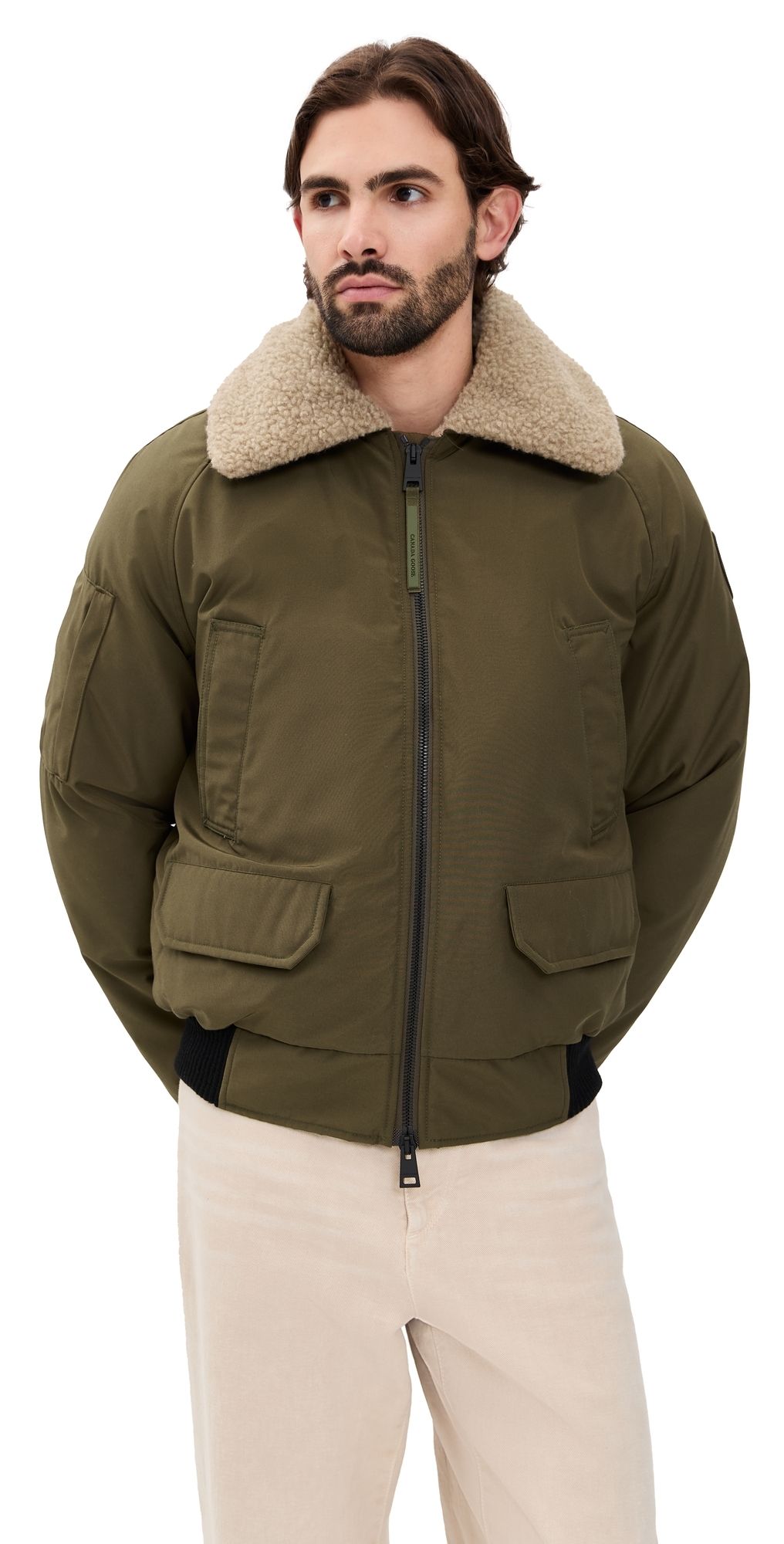 Canada Goose Chilliwack Aviator Bomber Military Green M